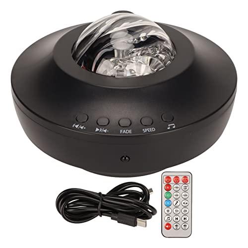 lvifloae Star Projector 8 Sounds High Power Timer Funktion 5 in 1 Aurora Projector Nachtlicht mit Sprecher für Erwachsene, Kinder, Yoga, Party, Raumdekoration von lvifloae