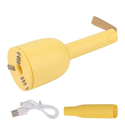 lvifloae Tragbares Handheld -Auto -Staubsaugerreiniger Wireless Mini RV Desktop Vakuum für die Reinigung im Freien, kleine Handheld -Autogebrauch mit integriertem Batteriegelb (Weiß) von lvifloae
