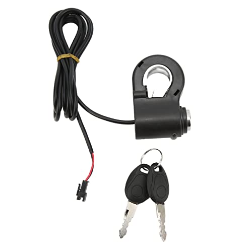 lvifloae Universal 12 24 36 48 V Auto Identification Throttle Kit für Elektrofahrrad Escooter Ergonomischer Grip -Lenker W -Schloss, keine Verkabelung erforderlich, verstärkte keine von lvifloae