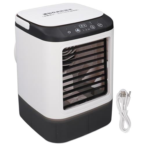 lvifloae tragbarer Klimaanlagen Mini persönlicher Verdunstungsluftkühler mit 900 ml Wassertank 7Color LED -Verdunstungskühler 2 -Stufe Demoidification 3speed Kühllüfter mit Eisbox lvifloae tragbarer Klimaanlagen Mini persönlicher Verdunstungsluftkühler mit 900 ml Wassertank 7Color LED -Verdunstungskühler 2 -Stufe Demoidification 3speed Kühllüfter mit Eisbox von lvifloae