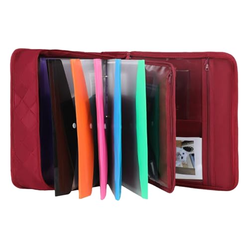 lyanny Feuerfeste Dokumentenbox | Wasserdichter Schutzbehälter Für Dokumente - Tragbarer Koffer Mit Nass-Trocken-Trennung Für Büro Zuhause Bank Auto Schule Uni Reise von lyanny