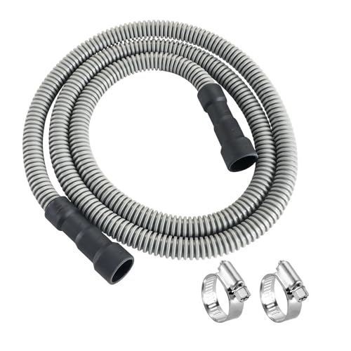lyanny Geschirrspüler Schlauch Verlängerung,Flexibler Ersatz Drainage Schlauch Mit Schelle Für Geschirrspülmaschine | Spülmaschinen Ersatzteil Zubehör Für Hotel Haus Mietwohnung Studentenwohnheim lyanny Geschirrspüler Schlauch Verlängerung,Flexibler Ersatz Drainage Schlauch Mit Schelle Für Geschirrspülmaschine | Spülmaschinen Ersatzteil Zubehör Für Hotel Haus Mietwohnung Studentenwohnheim von lyanny