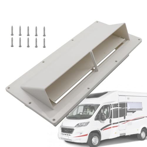 lyanny Lüftungsabdeckung für Wohnmobil-Dunstabzugshaube, Lüftungsabdeckung für Wohnmobil-Ofen | Wohnmobil-Außenlüftung | Wohnmobil-Herd-Entlüftungs-Dunstabzugshaube, seitliche Abluft-Abdeckung, von lyanny