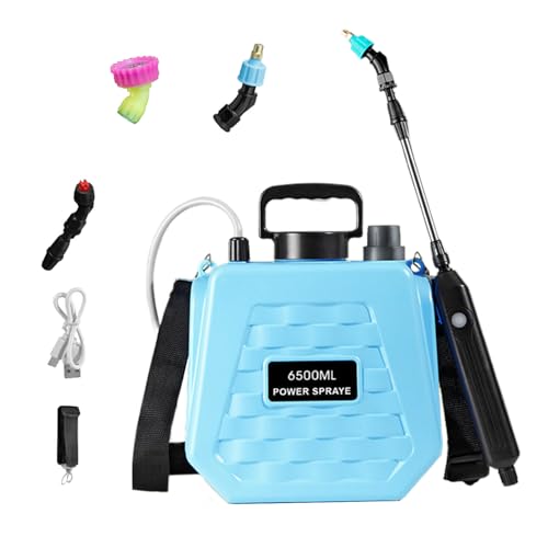 lyanny Rucksack Spritze - Sprühgeräte Für Rasen Und Garten,2 verstellbare Geschwindigkeiten Wiederaufladbare Gartenbewässerung für Hof Farm Rasen Landwirtschaft von lyanny