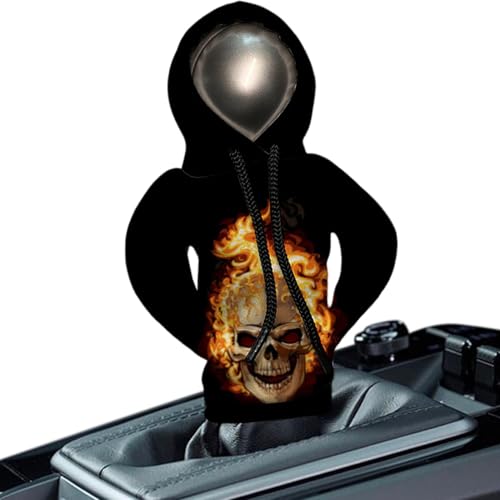 lyanny Schalthebel Hoodie, Auto Schaltknauf Abdeckung, Auto Gear Shift Hoodie Skelett Halloween, Lustige Hoodies Schalthebel Dekoration für Gear Shifter lyanny Schalthebel Hoodie, Auto Schaltknauf Abdeckung, Auto Gear Shift Hoodie Skelett Halloween, Lustige Hoodies Schalthebel Dekoration für Gear Shifter von lyanny