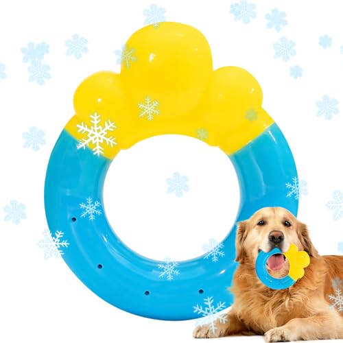 lyanny Schwimmendes Hundespielzeug | Donut Hundespielzeug - Interaktives Spiel Bei Draussen Apportieren Und Garten Park Pool Und Schwimmen von lyanny