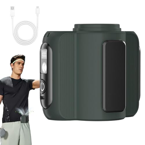 lyanny Unterhemd Lüfter, Verstellbarer Personal-Waistfan mit Beleuchtung, Tragbare Arbeitshilfe mit kräftigem Luftstrom für Outdoor Aktivitäten wie Angeln Klettern Camping lyanny Unterhemd Lüfter, Verstellbarer Personal-Waistfan mit Beleuchtung, Tragbare Arbeitshilfe mit kräftigem Luftstrom für Outdoor Aktivitäten wie Angeln Klettern Camping von lyanny