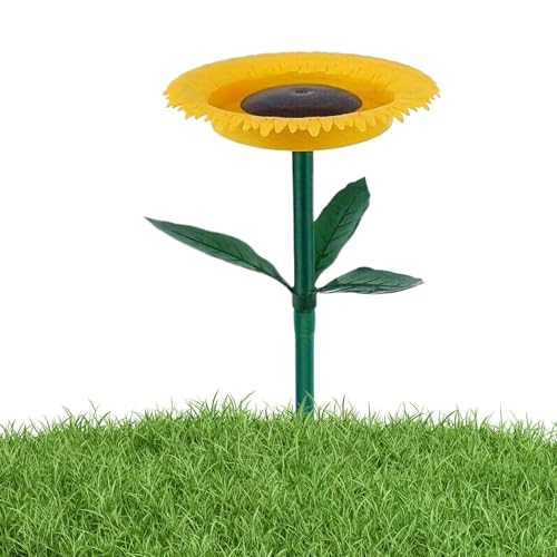 lyanny Vogelfutterstationen Für Draußen | Vogelfutter Näpfe Für Den Außenbereich - Selbststehender Sonnenblumen Gartenpflock Zur Tierbeobachtung Für Garten Terrasse Teich von lyanny