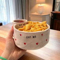 Dip Me Eat Chip Und Dipschale Dip Me Eat Chip Und Dipschale von lydiaceramic