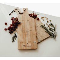 Schneidebrett Personalisiert Als Geschenk, Zutat Liebe, Hochzeitsgeschenk, Einzugsgeschenk, Für Paare Und Familien, Servierbrett Bambus von lyllevenn