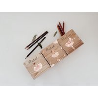 Stiftehalter Ballerina Personalisiert, Stiftebox, Schwan, Personalisiertes Geschenk, Geschenk Einschulung, Zum Schulanfang, Schreibtisch von lyllevenn