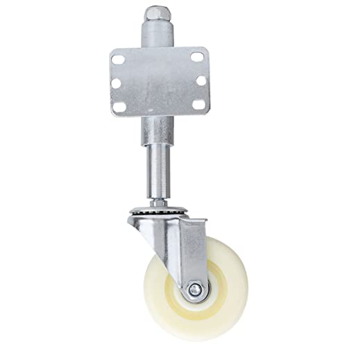 10,2 cm Federbelastete Torrolle, Strapazierfähige Gefederte Lenkrolle, Nylon Torrad mit 440 lbs Tragfähigkeit von lyrlody