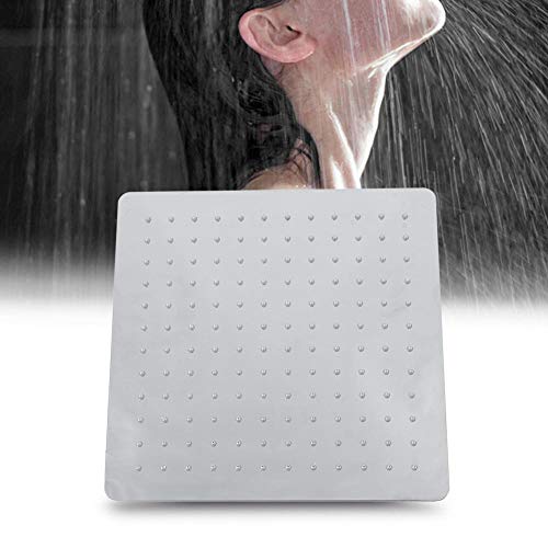 30x30cm Duschkopf Regendusche Kopfbrause Brausekopf Regenbrause Regenduschkopf Einbauduschkopf mit Anti-Kalk-Düsen, Quadratischer 30x30cm Duschkopf Regendusche Kopfbrause Brausekopf Regenbrause Regenduschkopf Einbauduschkopf mit Anti-Kalk-Düsen, Quadratischer von lyrlody
