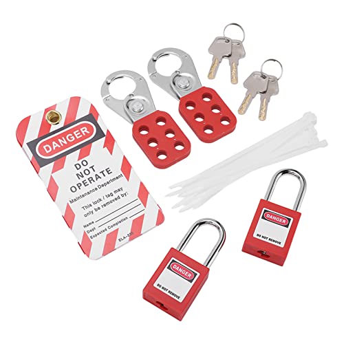 Elektrisches Lockout-Tagout-Kit mit Sicherheits-Vorhängeschlössern, Haspen, Loto- – Produkte mit Sperrmarkierung, Sicherheitsausrüstung, Sicherheits-Lockout-Vorhängeschloss Elektrisches Lockout-Tagout-Kit mit Sicherheits-Vorhängeschlössern, Haspen, Loto- – Produkte mit Sperrmarkierung, Sicherheitsausrüstung, Sicherheits-Lockout-Vorhängeschloss von lyrlody