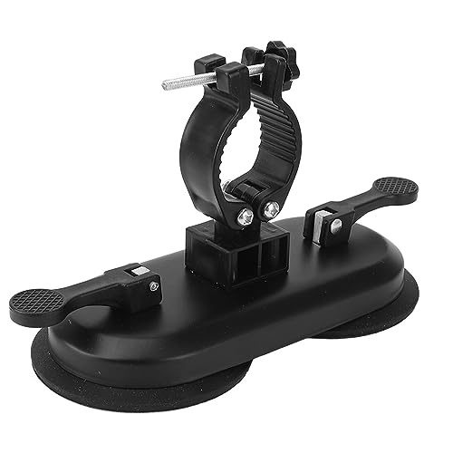 Hand Massage Gun Halterung, Vakuumsauger Wandhalterung für Selbstmassage, Aluminiumlegierungsmaterial, mit Befestigungen für Faszienpistole von lyrlody
