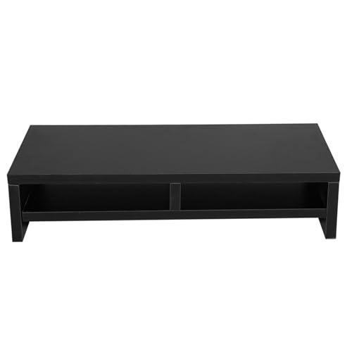 Holz LCD Laptop TV Halterung, Monitor Ständer Computer Riser mit Regal, Monitor Bildschirmerhöhung Bildschirm Platform Computertisch für Schreibtisch Holz LCD Laptop TV Halterung, Monitor Ständer Computer Riser mit Regal, Monitor Bildschirmerhöhung Bildschirm Platform Computertisch für Schreibtisch von lyrlody