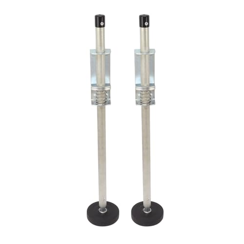 Verstellbarer Leiternivellierer mit Rutschfestem Design, Abnehmbare Leiterfüße für Sicheren, Stabilen Halt, 2 Stück 60 Cm Leiternivellierungsfüße für Stabile Plattform und von lyrlody