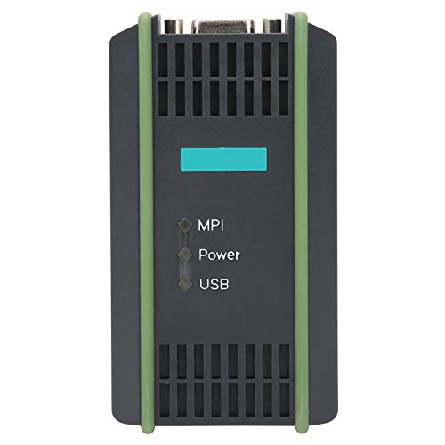 lyrlody 6GK1571 0BA00 0AA0 USB-MPI SPS-Programmierkabel PC-Adapter fürS7 300 mit Weichem Draht, Optische Kopplungsisolierung, Vernickelte Anschlüsse, Unterstützung von PPI MPI von lyrlody