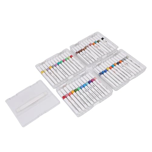 lyrlody Acrylfarbenmarker -Set, Acrylfarbenmarker Direkter Flüssigkeit mit Aufbewahrungsbox für Handwerksprojekte lyrlody Acrylfarbenmarker -Set, Acrylfarbenmarker Direkter Flüssigkeit mit Aufbewahrungsbox für Handwerksprojekte von lyrlody