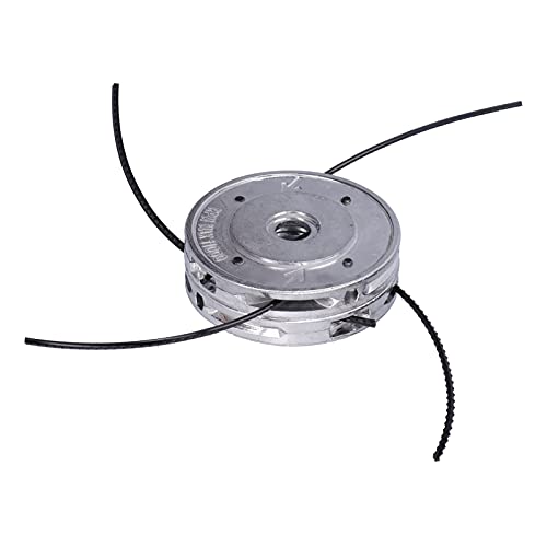 lyrlody Aluminium String Trimmer Head Weed Trimmer Head Professional Easy Installation Premium -Design für 40cca Straight Well mit 4 Draht von lyrlody