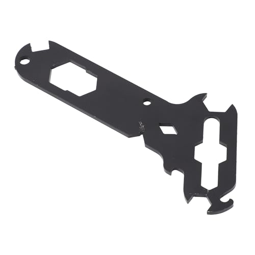 lyrlody Bühnenhandwerkzeuge, Tragbare Multifunktionale Schwarze Pulverbeschichtung Hoher Stärke 14 in 1 Separate Rigger -Werkzeuge für Wohnmobile Caravans Carsschiffe von lyrlody