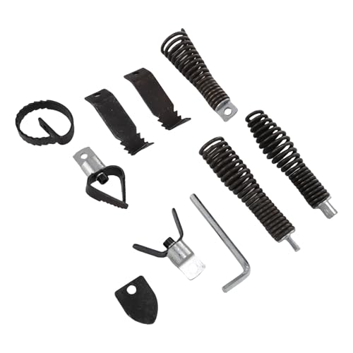 lyrlody Drain -Auger -Bits Abtropfen Lassen, Schlangenbohranschluss 8pcs Haushalt Edelstahl mit Sechskantschlüssel für Klempner für die Reinigungsmaschine lyrlody Drain -Auger -Bits Abtropfen Lassen, Schlangenbohranschluss 8pcs Haushalt Edelstahl mit Sechskantschlüssel für Klempner für die Reinigungsmaschine von lyrlody