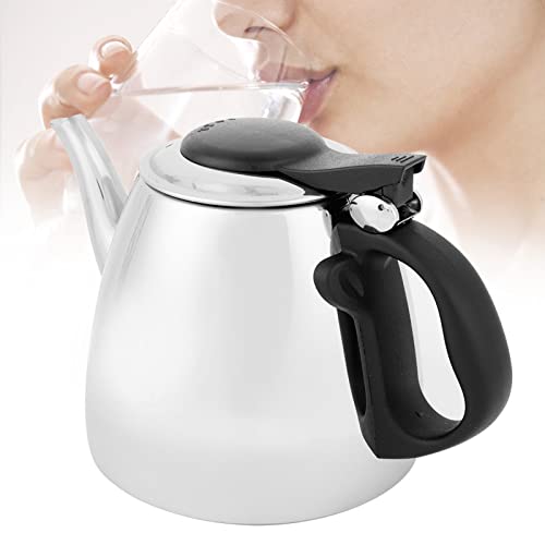 lyrlody Edelstahl -Wasserkocher mit Reichlich Kapazität, Schnellem Kochen, Einfach Offener, Staubdichtem Deckel, Nicht -Schlupfgriff, Ergonomischem Auslauf für Wasserkesselkocher, 1,2 l Kapazität lyrlody Edelstahl -Wasserkocher mit Reichlich Kapazität, Schnellem Kochen, Einfach Offener, Staubdichtem Deckel, Nicht -Schlupfgriff, Ergonomischem Auslauf für Wasserkesselkocher, 1,2 l Kapazität von lyrlody