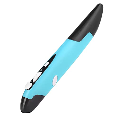 lyrlody Ergonomisches Design, 2.4G, 4 Tasten, Kabellose USB Light Pen Mouse, Stiftmaus USB Computer Stylus Kabellose Maus für PC Intelligent TV, Plug and Play (PR-03) von lyrlody