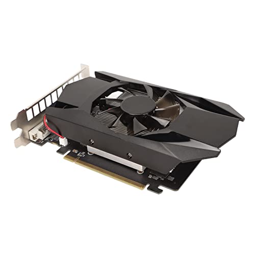 lyrlody HD7670-Grafikkarte 4 GB GDDR5, 650 MHz Kernfrequenz, Unterstützt DirectX 11, PCI Express X16 2.1, Gaming-Grafikkarte mit Lüfter, 480 Stream-Prozessoreinheit von lyrlody