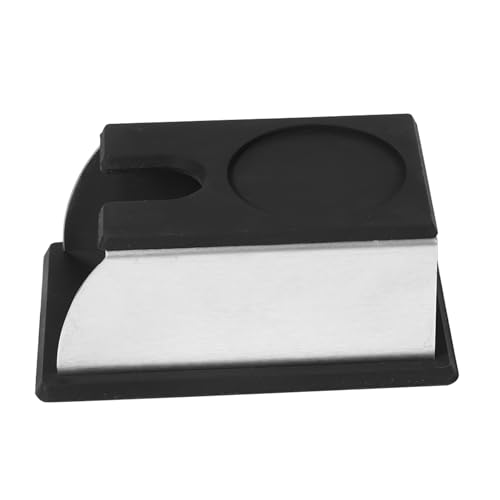 lyrlody Kaffeemausmanipulation, Ungiftiger Kaffeestamperhalter, Flexibel, um Hilfsbereit zu Reinigen, Einfach zu Bedienen für die Kleinste Kaffeetisch -Kaffeebohne zu Bedienen (BLACK) von lyrlody