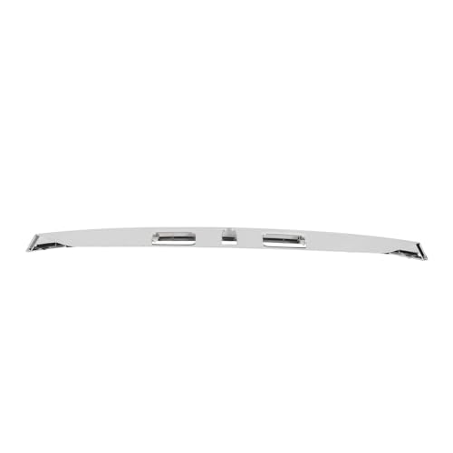 lyrlody Kofferraumdeckelform, Verchromtes Heckformel, Nummernschildverkleidung für 2012 Bis 2015, Heck -Trunk -Deckelgarnitur mit Chrom Heck Stammformelge, für das Obermaterial des Autos Hinter von lyrlody
