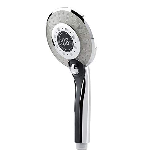 lyrlody LED Handbrause, Handbrause mit Digitaler Temperaturanzeige 3 Farbwechsel Duschkopf 3 Strahlmodi Wassersparende Handbrause lyrlody LED Handbrause, Handbrause mit Digitaler Temperaturanzeige 3 Farbwechsel Duschkopf 3 Strahlmodi Wassersparende Handbrause von lyrlody