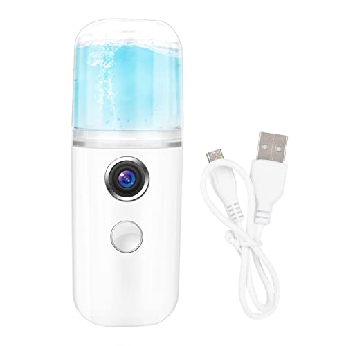 lyrlody Nano Wasserspray, 30ml Ultraschall Nano Sprühnebel Gesichtsspray für Tiefe Feuchtigkeit beruhigende Hautpflege mit USB-Aufladung, für Gesicht Körper Haare lyrlody Nano Wasserspray, 30ml Ultraschall Nano Sprühnebel Gesichtsspray für Tiefe Feuchtigkeit beruhigende Hautpflege mit USB-Aufladung, für Gesicht Körper Haare von lyrlody