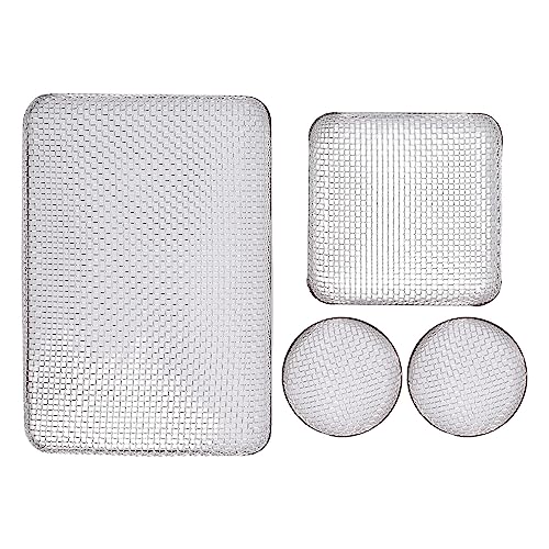 lyrlody RV -Mesh -Bildschirm, Edelstahl RV Ofen Entlüftungsabdeckung Flying Insektenschützer mit Optimalem Luftstrom, Einfache Installation für Innenräume und Freien Im Freien von lyrlody
