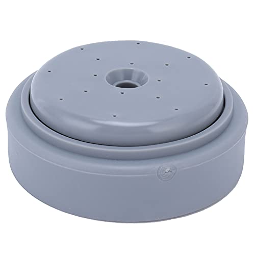 lyrlody Sprühventilfläche, Runde Dusche Wasserhahn Abdeckungsreparatur -Reparaturkit für Kommerzielle Küchenspüle Innere Außenabdeckschrauben (9957 Deckel/Grau) von lyrlody