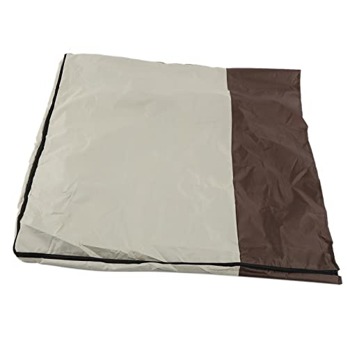 lyrlody Klappbett-Abdeckung, Tragbare Schutzhülle für Strandstuhl und Gartenmöbel, Staubdicht(102x33x104cm) von lyrlody