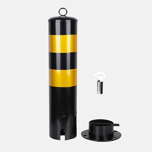 Park Poller, Abnehmbare Einfahrt Barriere, Reflektierender Parkplatz Poller für Garage, Straße, Schule, Gemeinde(23.6in/60cm) von lyxamjrzyp