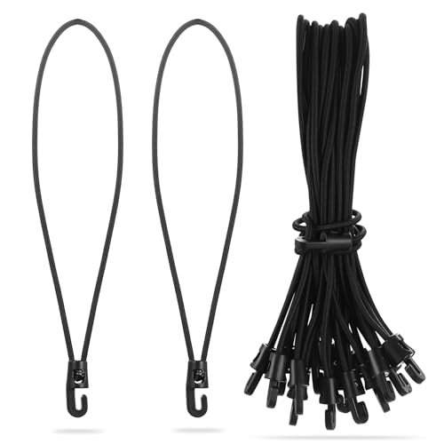20 STK Spanngummi mit Haken Kurz 10 cm, Multifunktional Expander mit Haken, Schwarze Planenspanner Spanngummis Gummispanner Gummibänder mit HakenSpannhaken für Camping Anhängerplanen Zelte 20 STK Spanngummi mit Haken Kurz 10 cm, Multifunktional Expander mit Haken, Schwarze Planenspanner Spanngummis Gummispanner Gummibänder mit HakenSpannhaken für Camping Anhängerplanen Zelte von lzijun