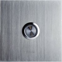 M-e - modern-electronics 41012 Klingelplatte 1fach Silber 8-24 v AC/DC/1 a von M-E