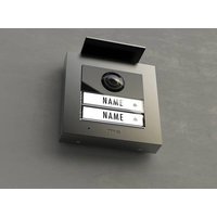 M-e modern-electronics VDV-2020A Video-Türsprechanlage Kabelgebunden, RFID Außeneinheit Anthrazit von m-e modern-electronics