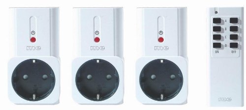 M-E FLS 100 Funk-Lichtschalter-System, 3-er Set (50033) von Proxxon