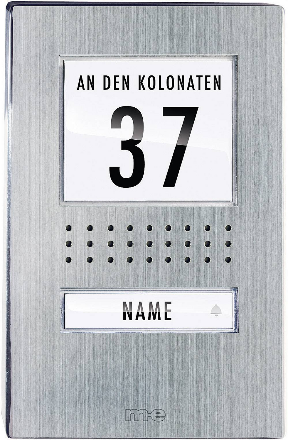 M E Modern Electronics Adv 110.1 Eg Türsprechanlage Kabelgebunden Außeneinheit B-Ware M E Modern Electronics Adv 110.1 Eg Türsprechanlage Kabelgebunden Außeneinheit B-Ware von m-e