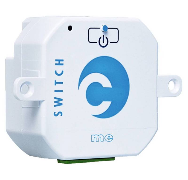 m-e CUVEO Funk-Einbauschalter, 2000 Watt (Empfänger 55290 Smart-Home-Zubehör von m-e