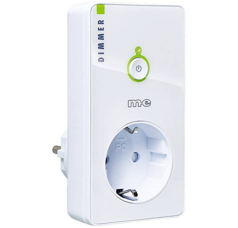 m-e CUVEO Funk-Steckdose Dimmer200 Watt (Empfänger 55210 Smart-Home-Steuerelement von m-e