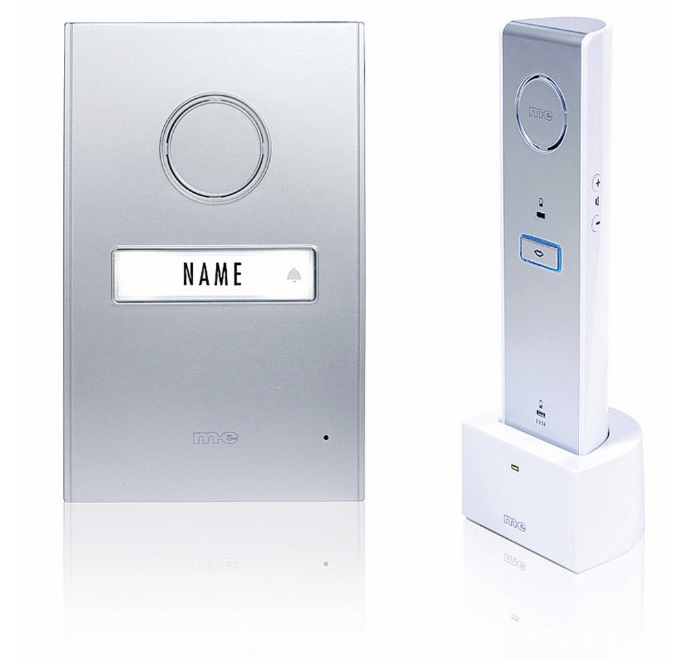 m-e Gegensprechanlage m-e modern-electronics ADF-710 Türsprechanlage Funk Komplett-Set m-e Gegensprechanlage m-e modern-electronics ADF-710 Türsprechanlage Funk Komplett-Set von m-e