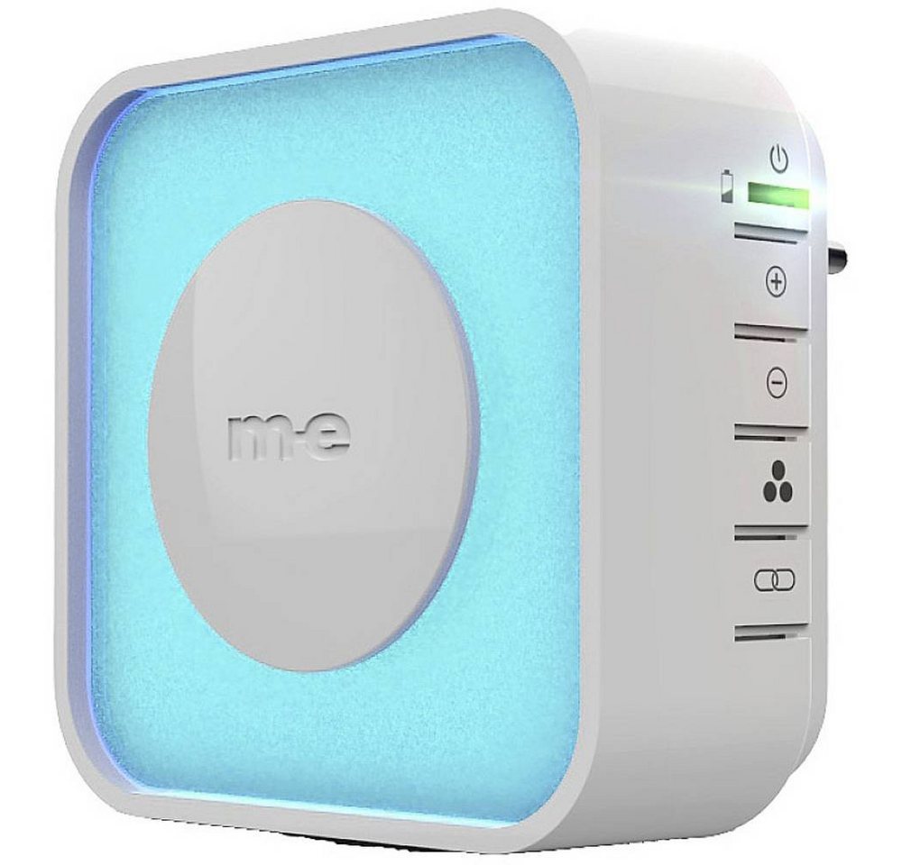 m-e Mobiler Empfänger für Funk-Türglocken mit Smart Home Türklingel (beleuchtet) von m-e