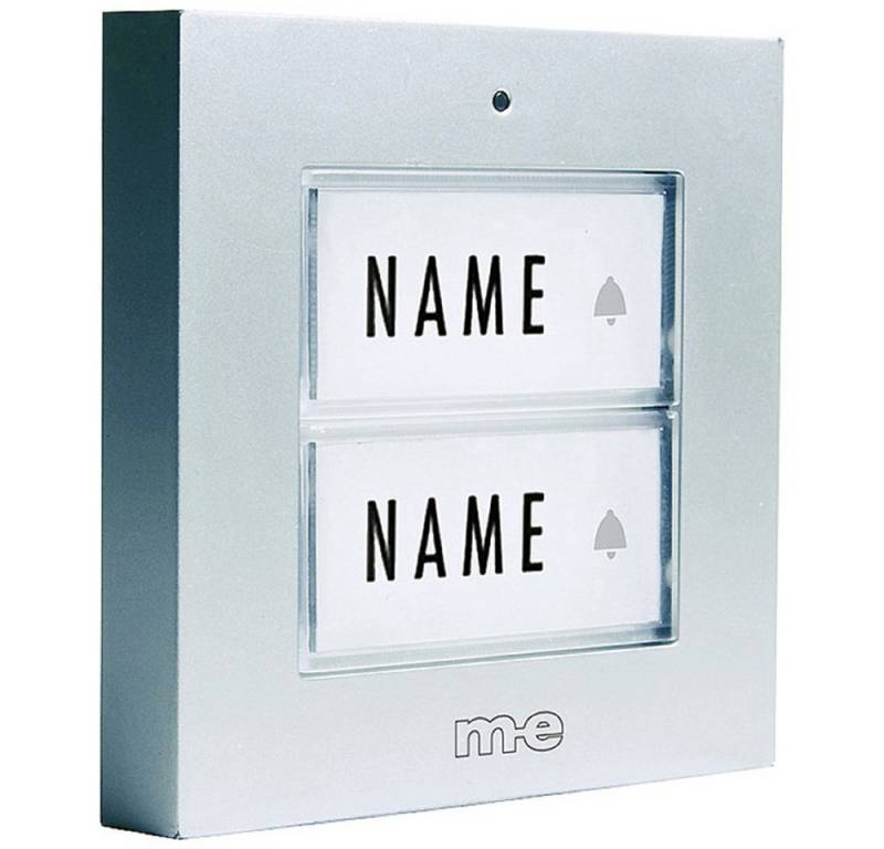 m-e Türklingel m-e modern-electronics 41274 Funkklingel Sender mit Namensschild von m-e