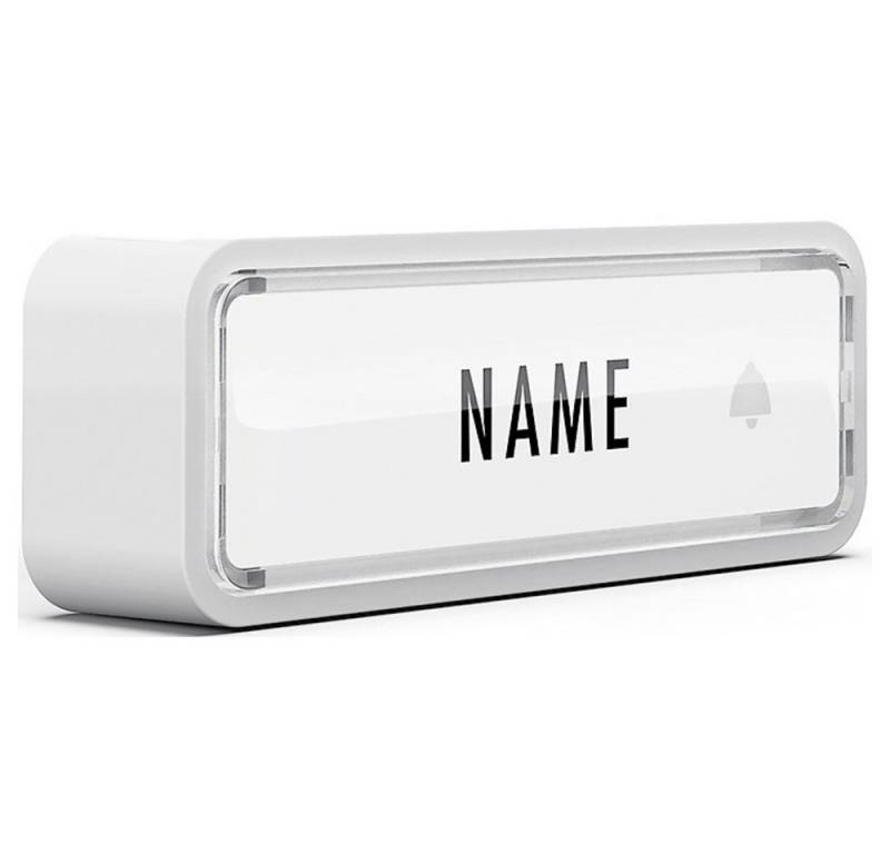 m-e Türklingel m-e modern-electronics 41290 Funkklingel Sender mit Namensschild von m-e