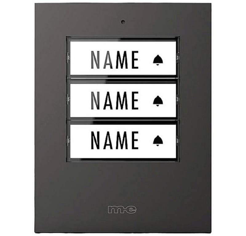 m-e Türklingel m-e modern-electronics 41307 Funkklingel Sender beleuchtet, mit Namens m-e Türklingel m-e modern-electronics 41307 Funkklingel Sender beleuchtet, mit Namens von m-e
