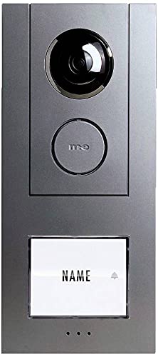 m-e VS-11 VISTASMART iP Video-Türsprechstation Aluminium für Smartphone 1-Familienhaus anthrazit von M-e